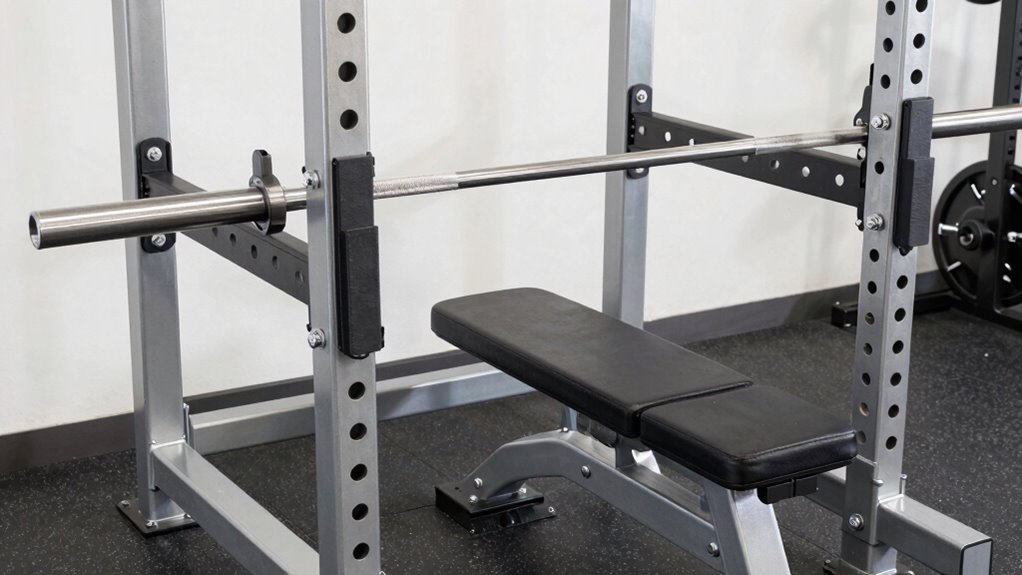 proper safety arm placement