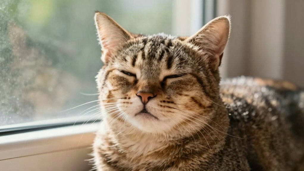 purring promotes emotional healing