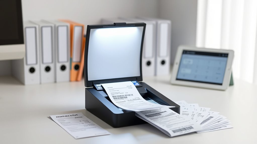 receipt scanner selection criteria