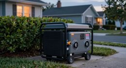 reducing generator noise safely