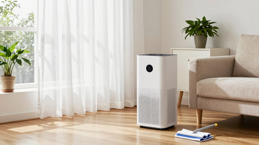 regular cleaning reduces pollutants