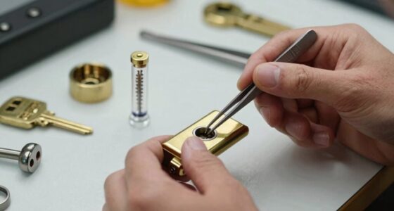 rekeying locks when necessary