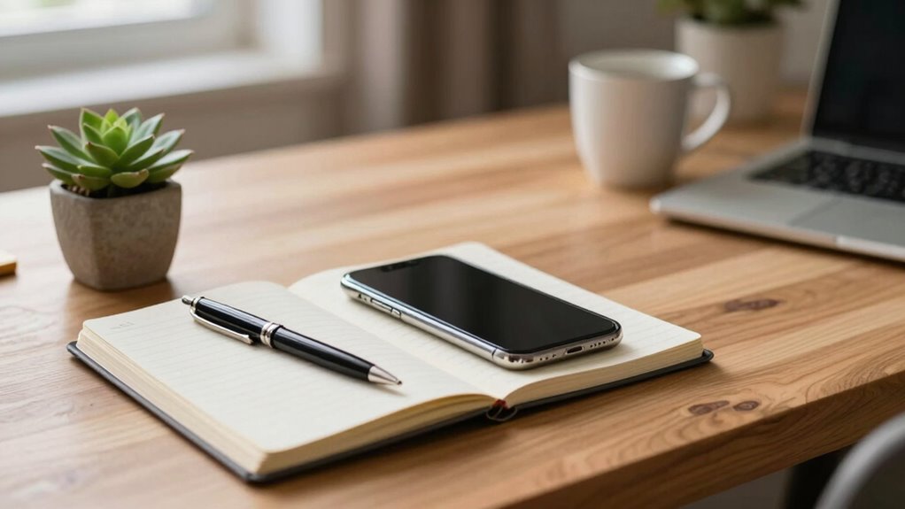 replace phone with mindful routines