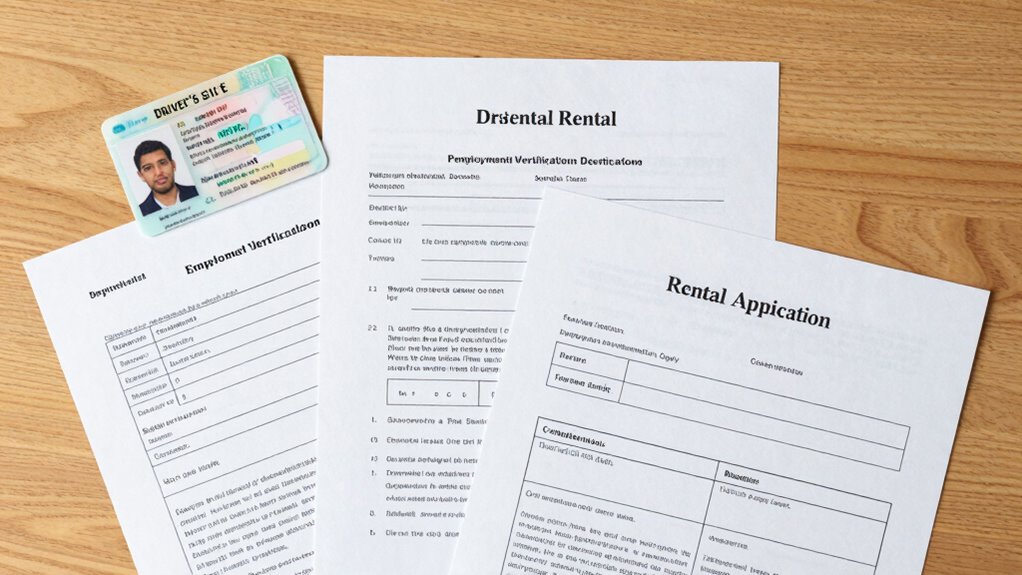 required rental application documents