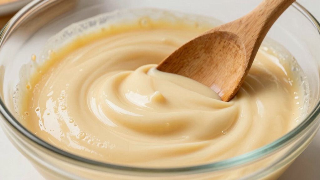 rest improves batter texture