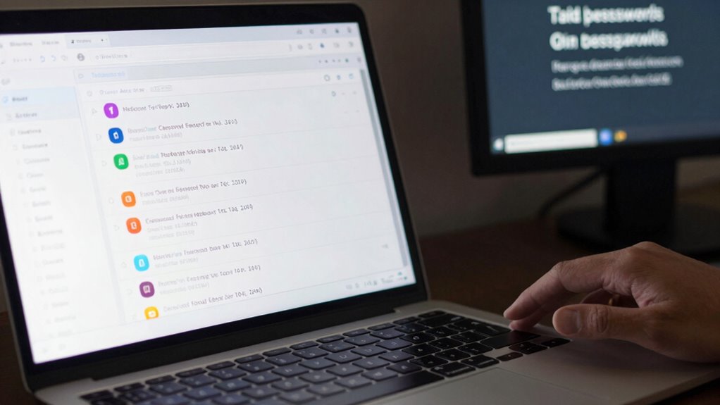 review browsing history passwords