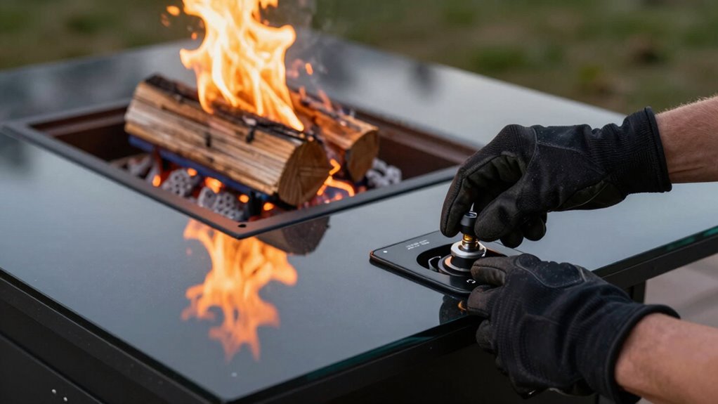 safe fire pit operation