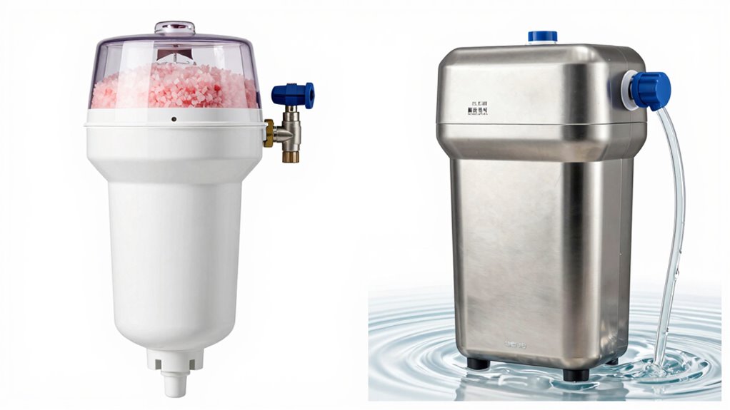 salt vs salt free water softeners