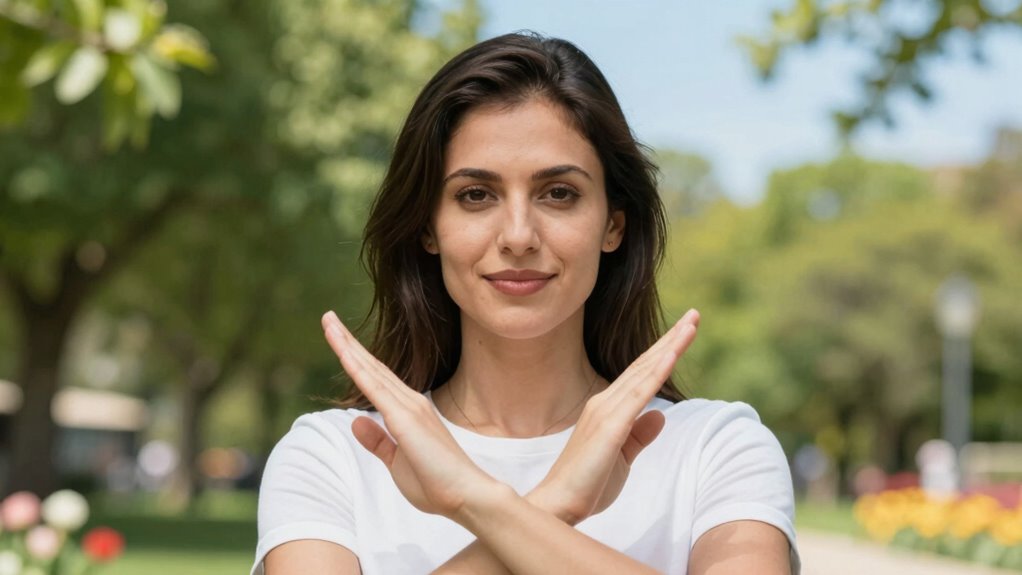 say no stay confident