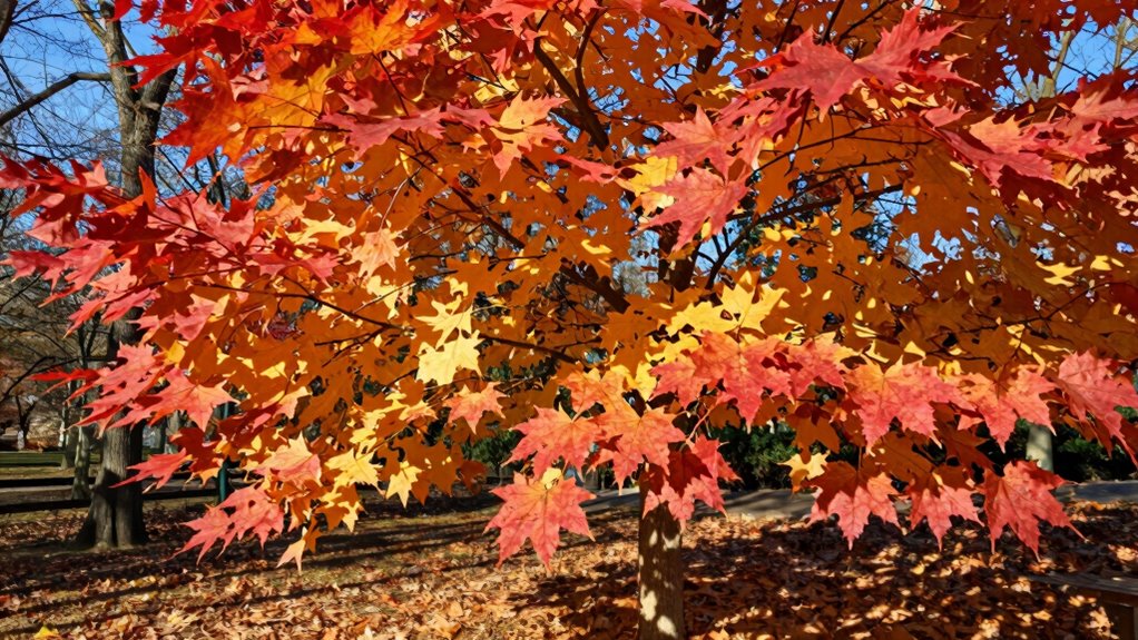 seasonal leaf color change