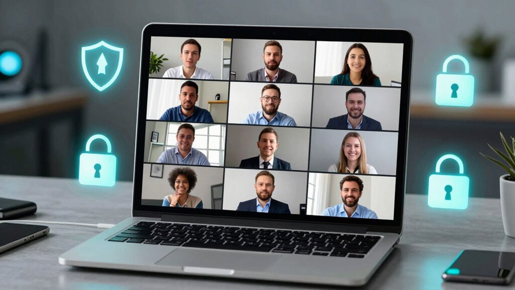 secure video meeting protections
