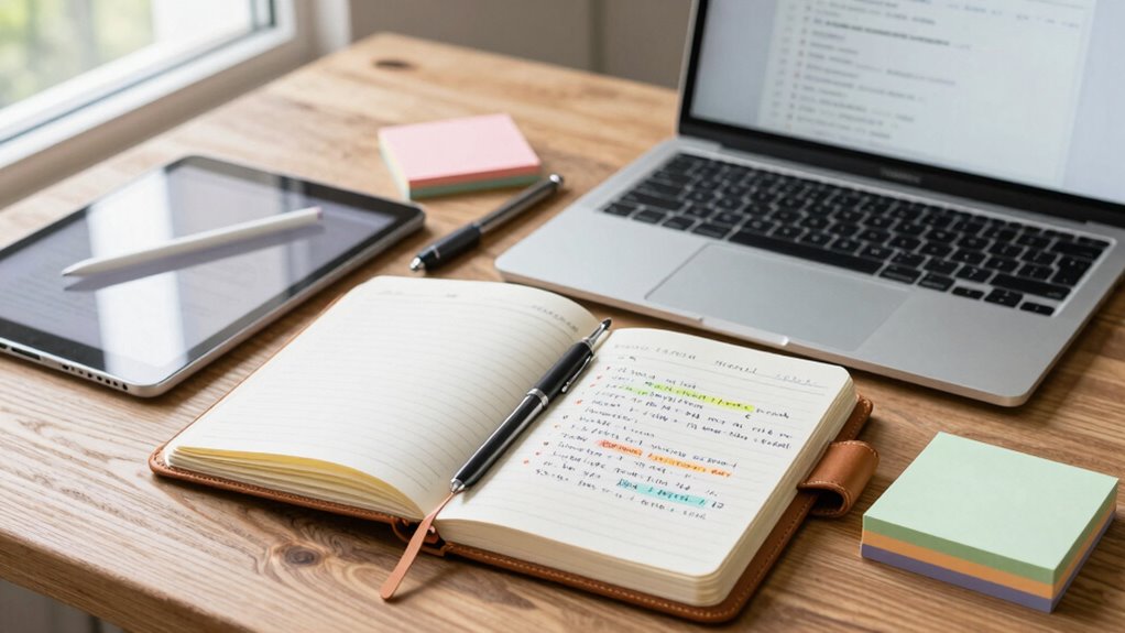 select suitable note taking tools