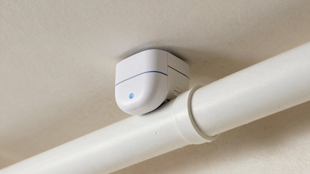 sensor placement for leaks