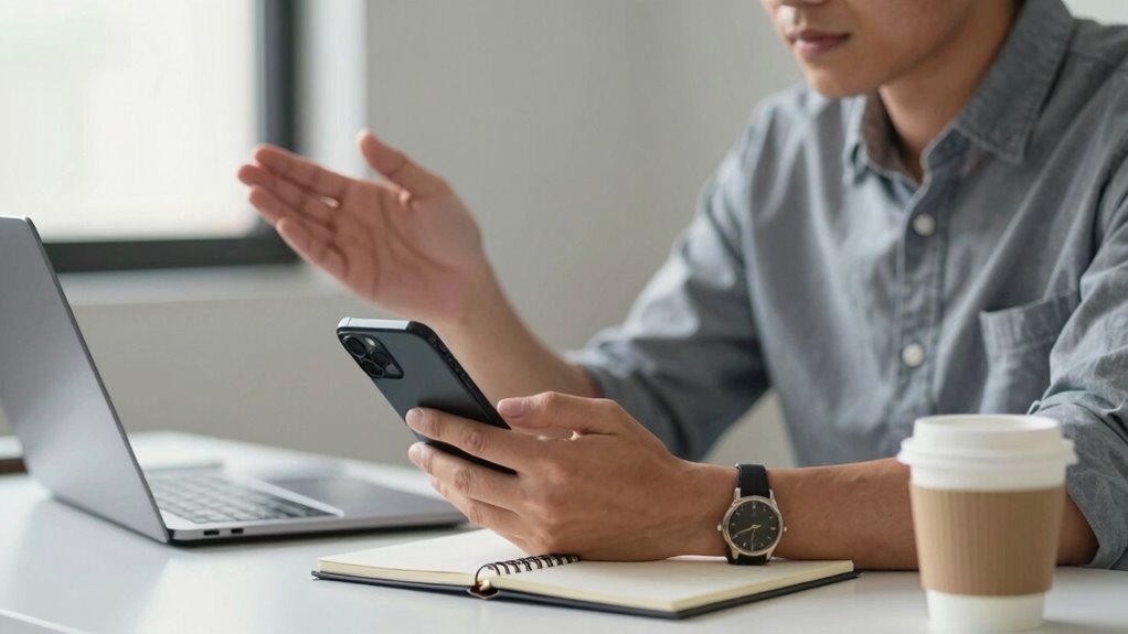 set boundaries during calls