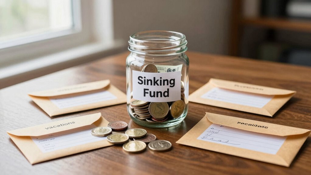 set savings goals and review