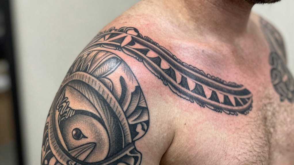 shoulder tattoo healing timeline