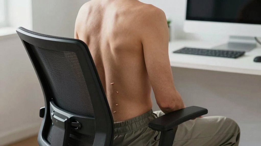 sitting causes muscle fatigue