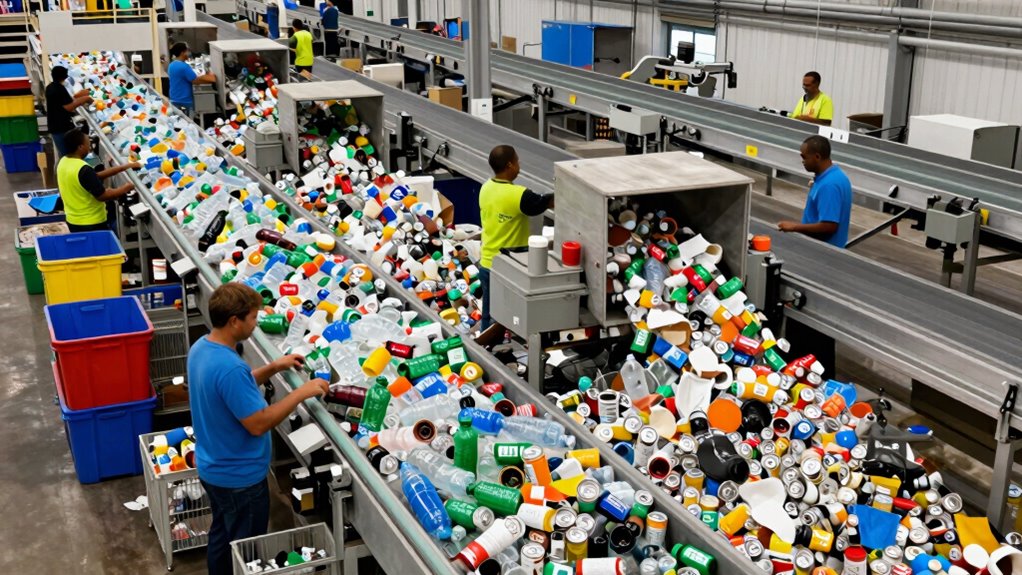 sorting hazardous and electronic waste