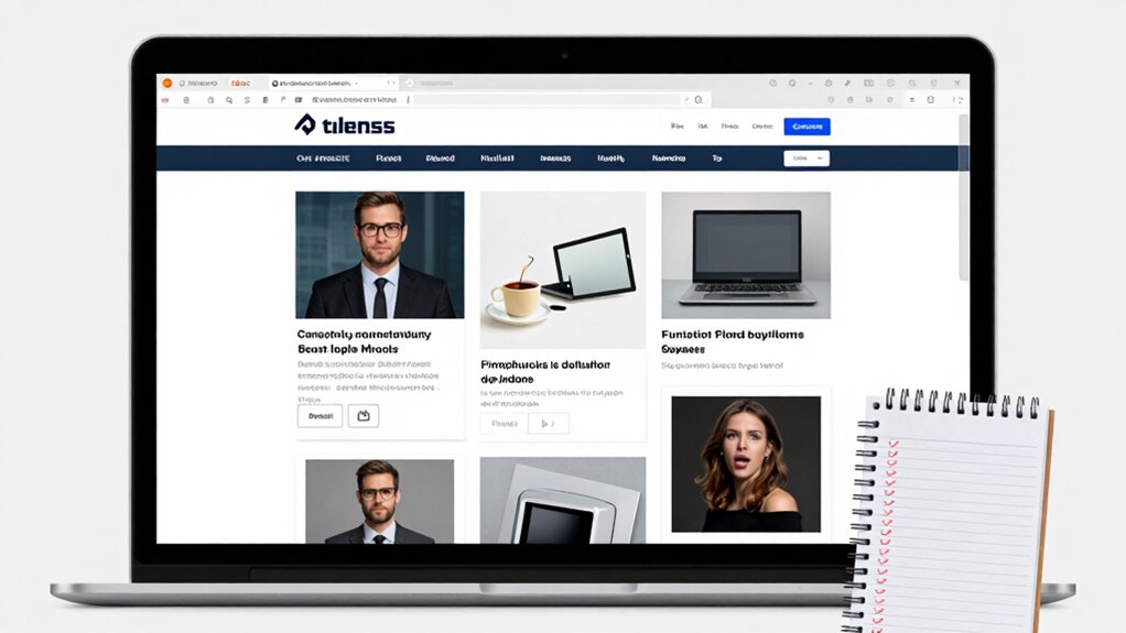 spot unprofessional website design