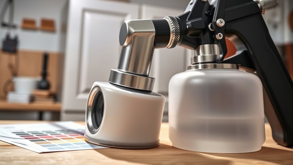 spray options cleaning control