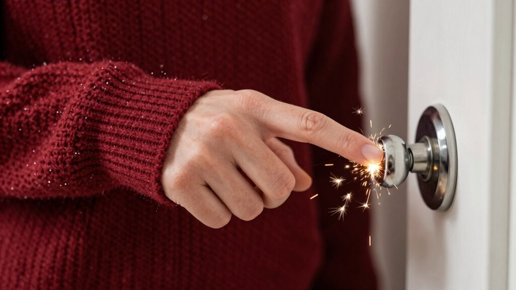 static shocks in winter