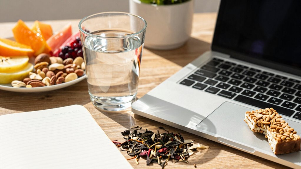 stay hydrated eat balanced