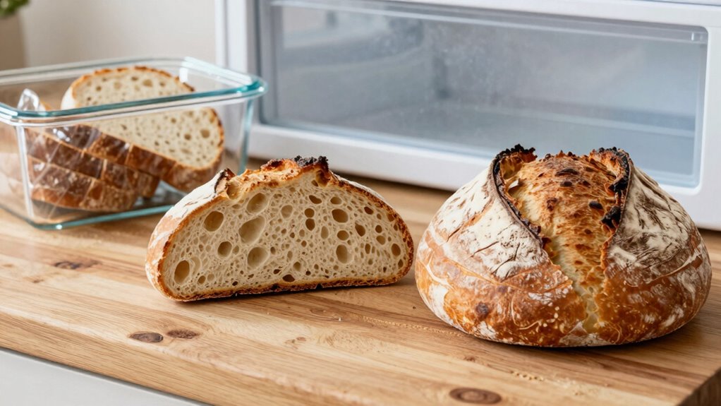 store freeze wrap label