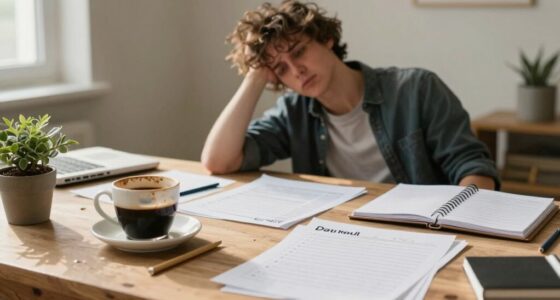 stress disrupts habitual routines