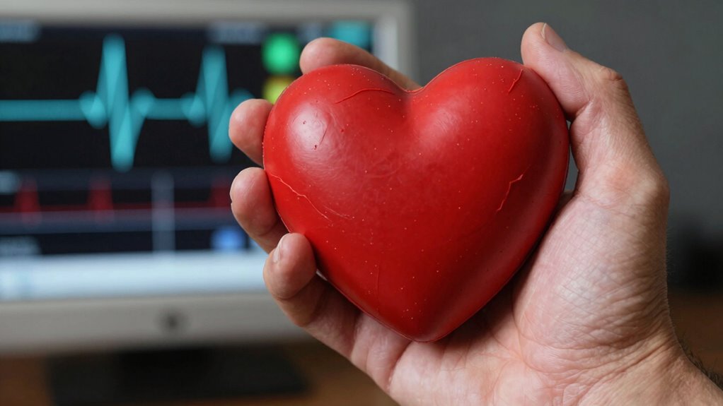 stress increases heart risk
