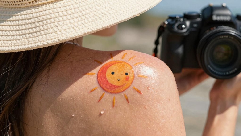 sun protection preserves vibrant tattoos