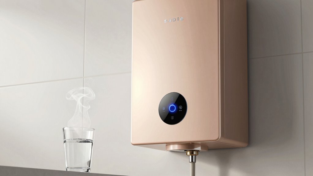 tankless heater startup delay