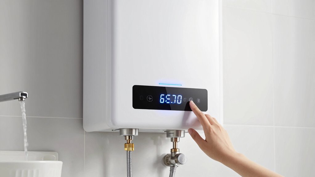 tankless heater startup delay