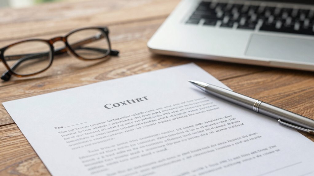 thorough contract review process