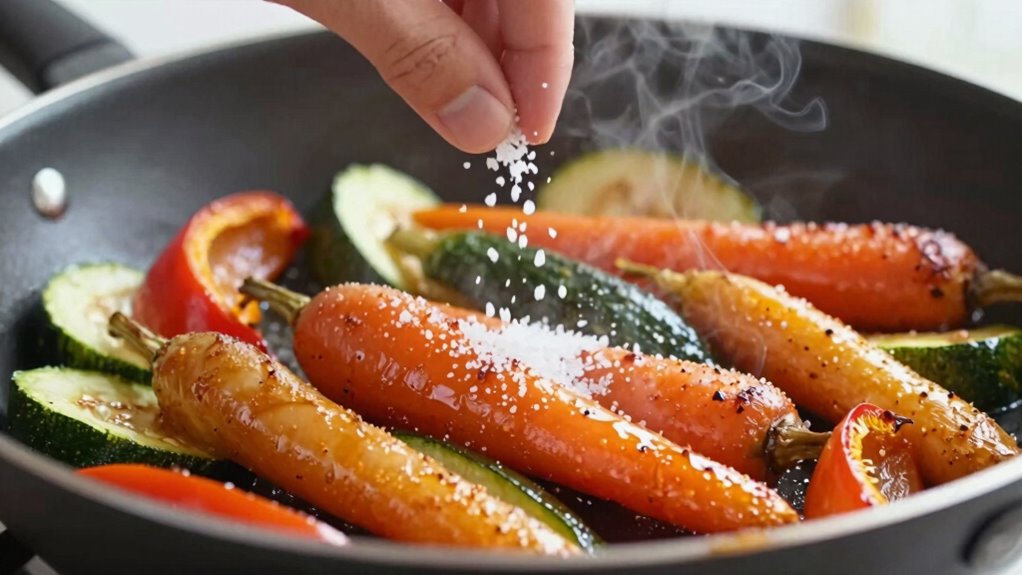 timing of salt addition