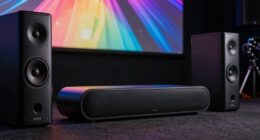 top center channel speakers