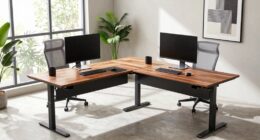 top corner standing desks