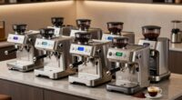 top espresso machines with grinders