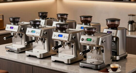 top espresso machines with grinders