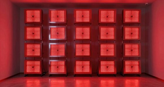 top skin red light panels