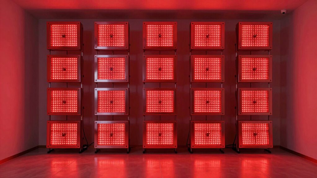 top skin red light panels