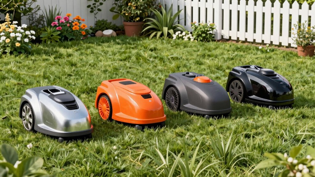 top small yard mowing robots