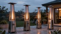 top wind resistant patio heaters