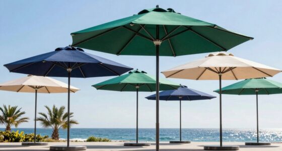 top wind resistant umbrellas