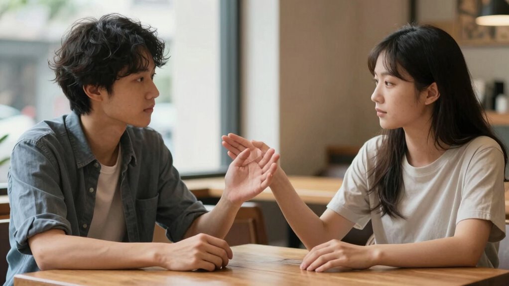 use calm neutral language