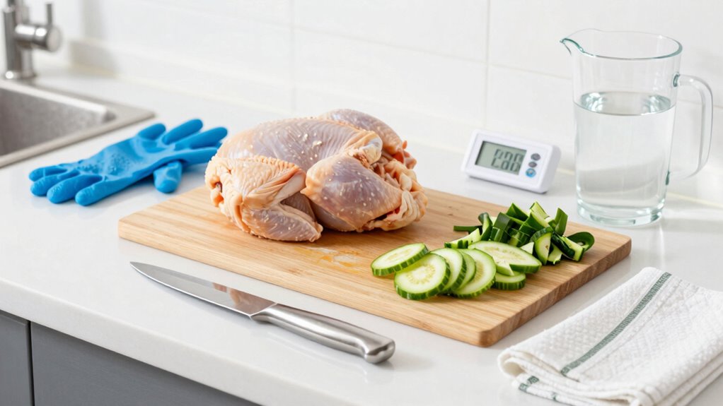 use separate cutting boards