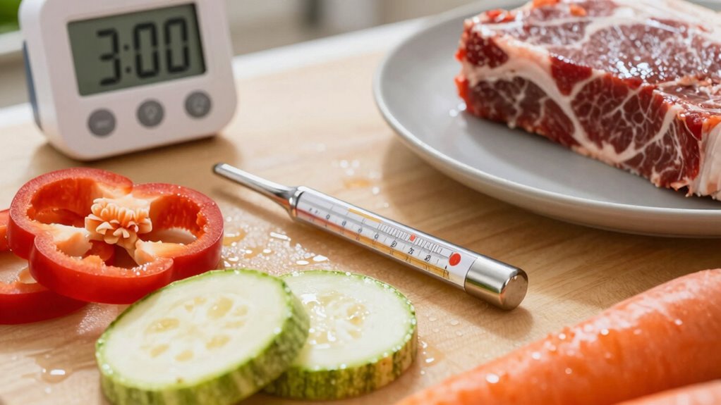 use visual cooking cues