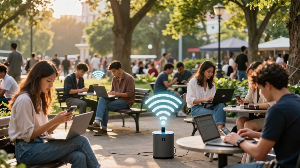 use vpn and secure devices