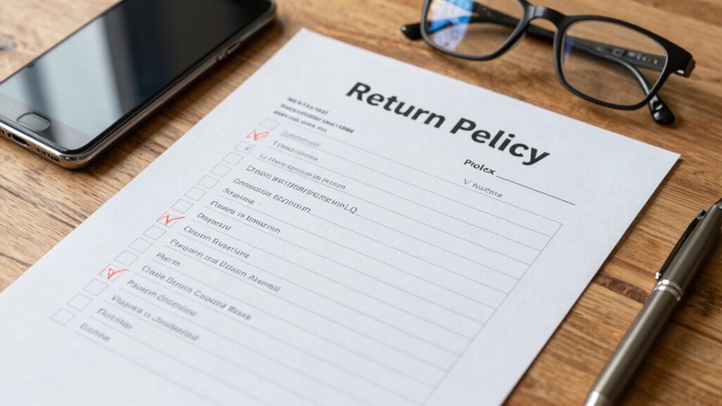 verify return policy details