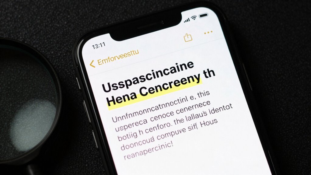 verify sender and tone