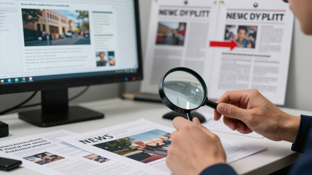 verify sources and cross check